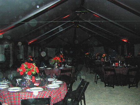 Wedding Rehearsal Dinner in Black Forest's Covered Arena
