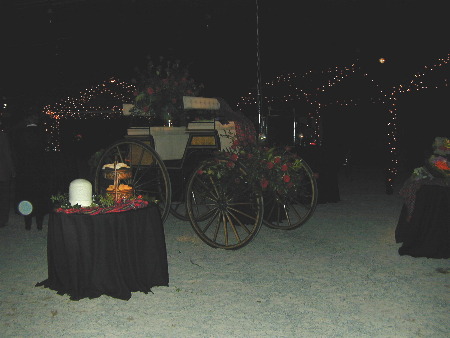 Wedding Rehearsal Dinner in Black Forest's Covered Arena