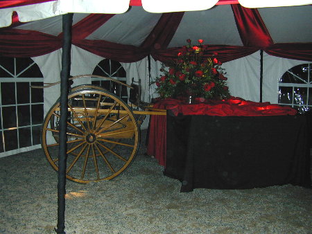Wedding Rehearsal Dinner in Black Forest's Covered Arena